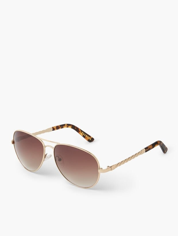 Denise Aviator Sunglasses | Talbots