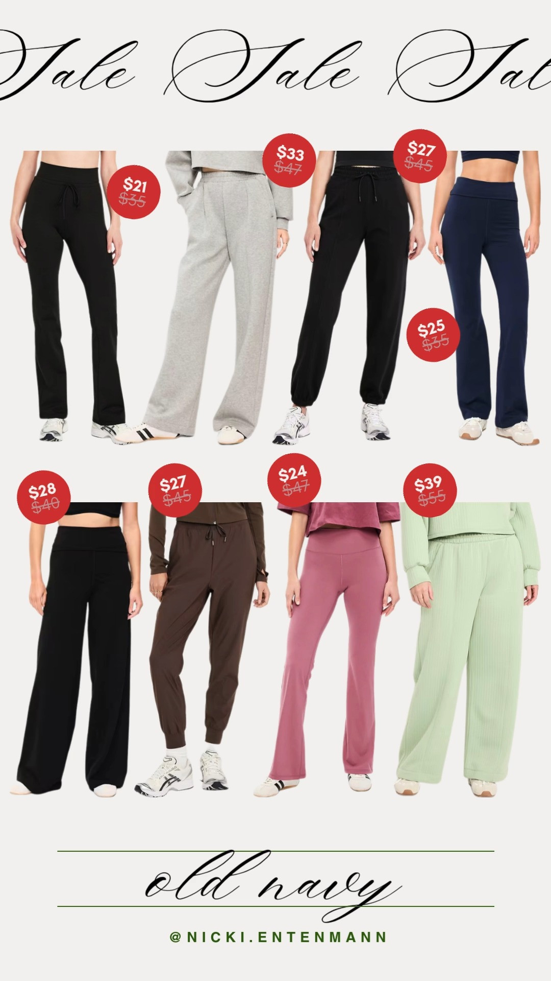 Old Navy bottoms on sale bring comfy fits, playful style, cheerful vibes for everyday moves that feel effortless and chic. #OldNavy #bottoms #pants #sale #womensfashion #casualwear #activewear #affordablefashion #streetstyle #outfitinspo
 

 #LTKootd #LTKActive #LTKSaleAlert