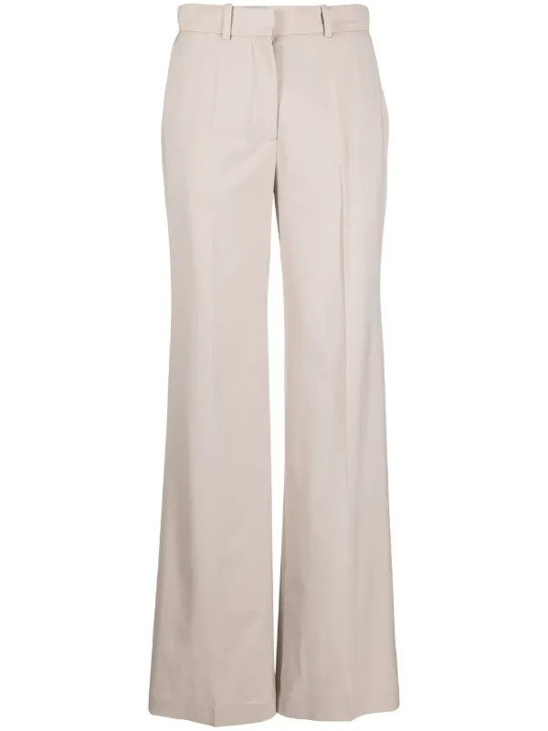 JOSEPH high-waisted Wide Leg Trousers  - Farfetch | Farfetch Global