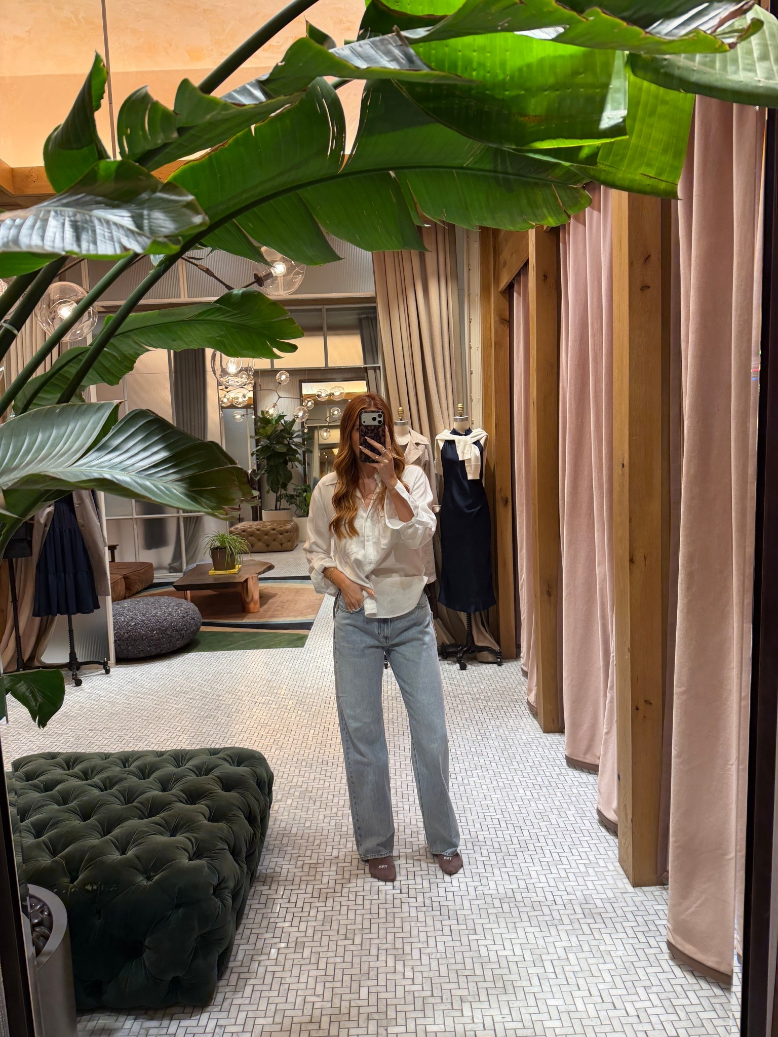 Aritzia button down shirt 

#LTKdayinmylife #LTKootd