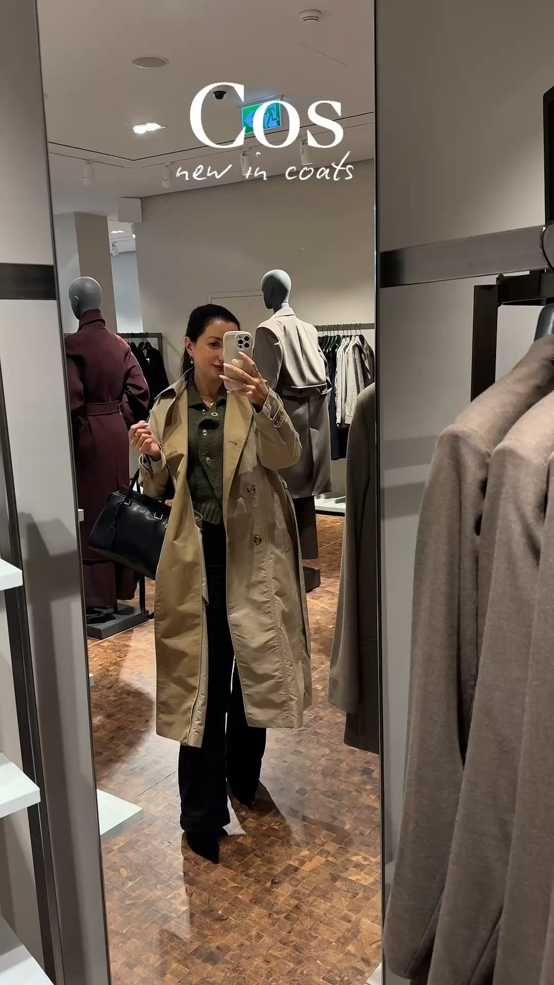 COS new in coats ✨ Sizes: Bordeaux coat in S, other in XS 

#LTKstyletip #LTKdeutschland #LTKautumn