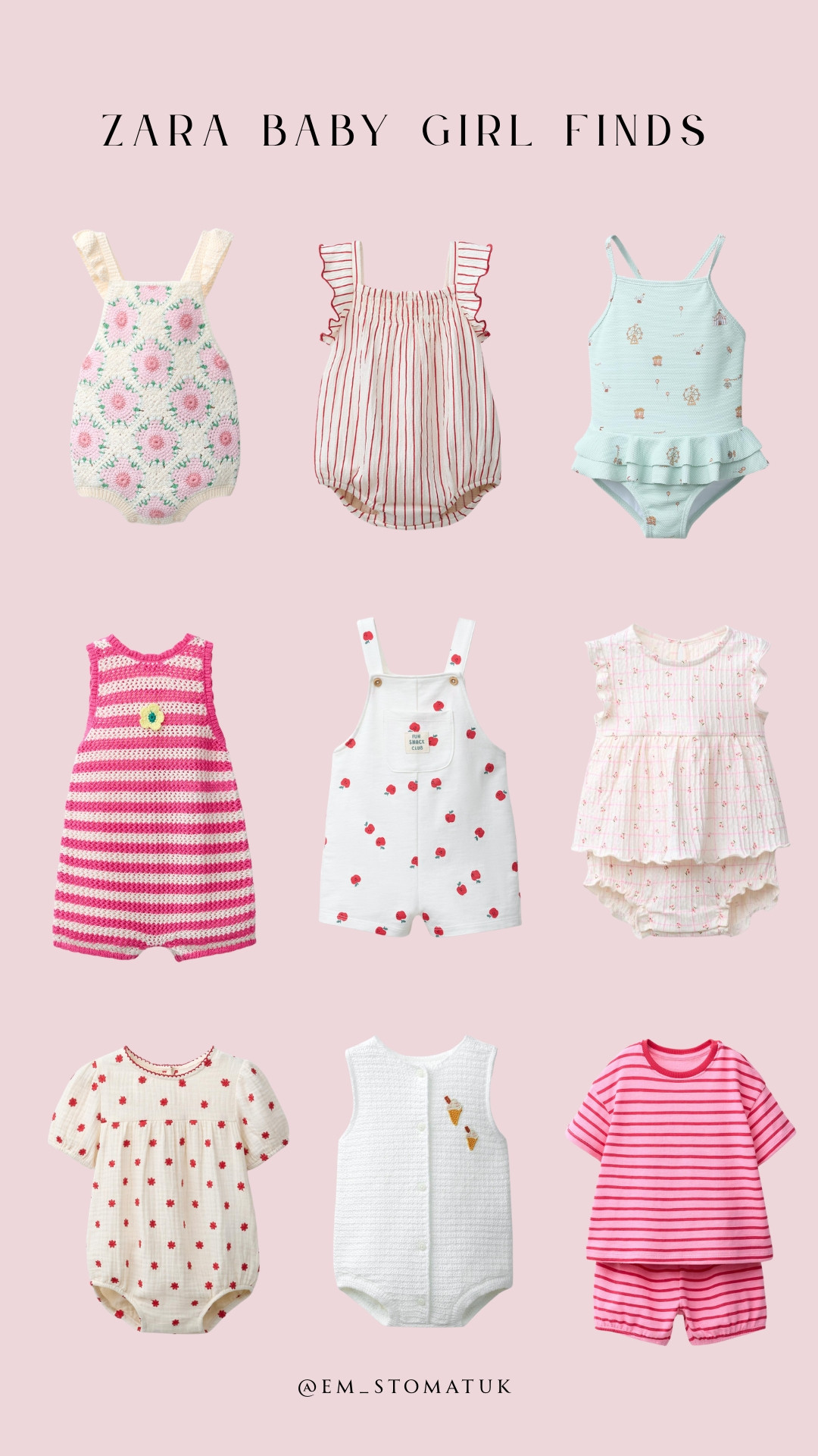 Zara baby girl finds for summer!  

 #LTKSwim #LTKBaby #LTKKids