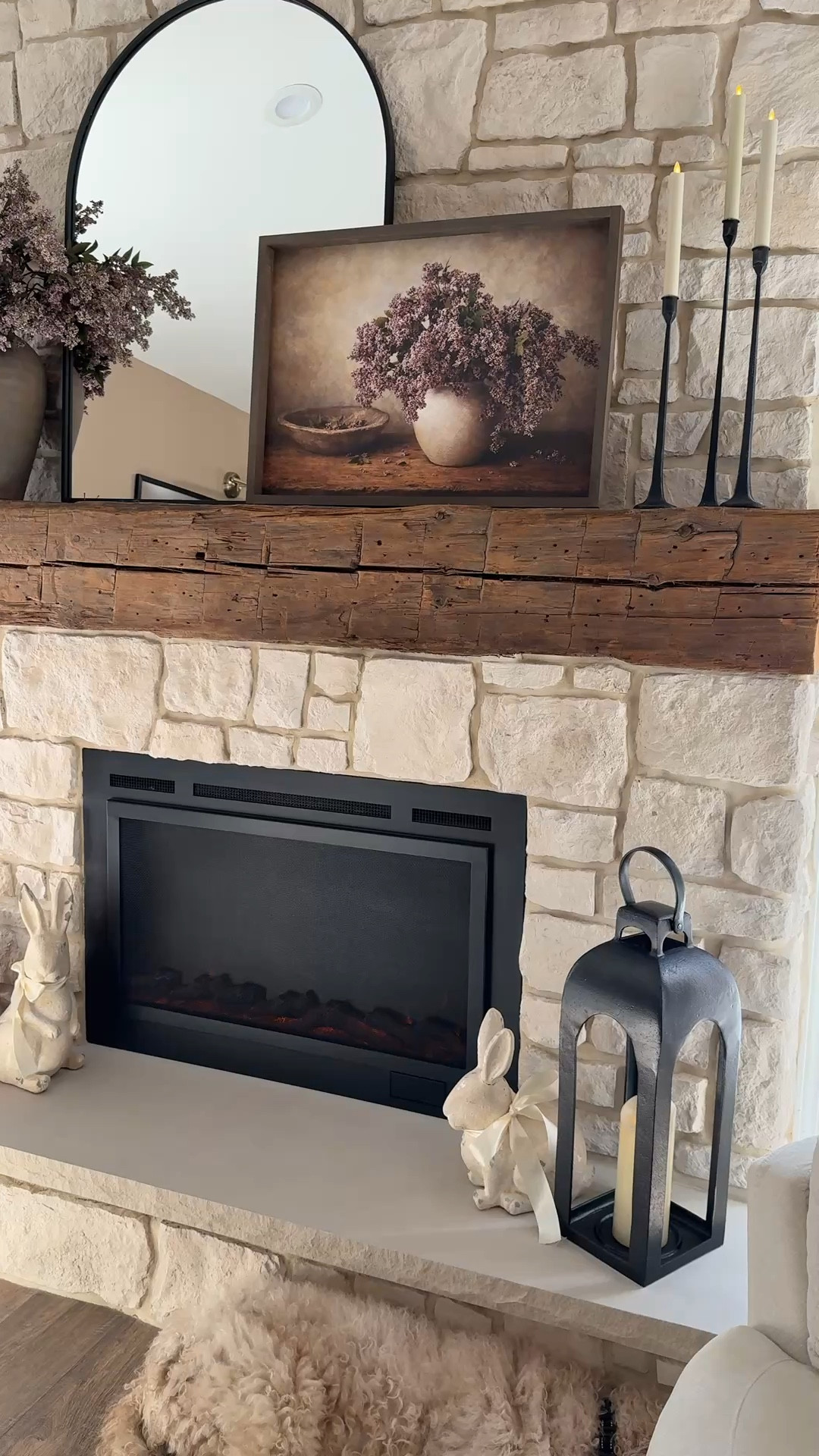 Obsessing over this framed floral artwork for spring styling. 💜

Follow @farmtotablecreations on Instagram for more home styling ideas and daily deals.

This piece adds such a warm, classic touch to the mantel. The artwork shown here is the 20 x 28 size with briarsmoke stain, and you can save 15% off with my code FARMTOTABLE. I styled it with three berry stems in my vase for a simple seasonal look that feels fresh for spring.

This artwork was created by my sweet friend Brittany at @currentlychic I have several of her pieces throughout my home, and she truly puts so much care and love into every piece she creates.

#manteldecor #fireplacemantel #framedart #wallartdecor #livingroomdecor #springdecor

#LTKHome #LTKSeasonal #LTKSaleAlert