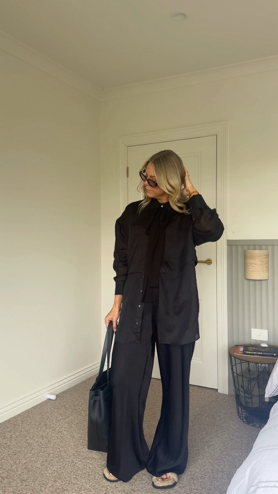 Tuesdays in all black, but never boring 🖤 I’m in a 10 in everything x

#LTKstyletip #LTKaustralia #LTKsummer