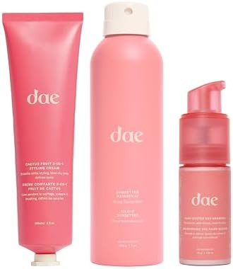 DAE Fairy Duster Dry Shampoo + Sunsetter Hairspray & 3-1 Styling Cream | Amazon (US)