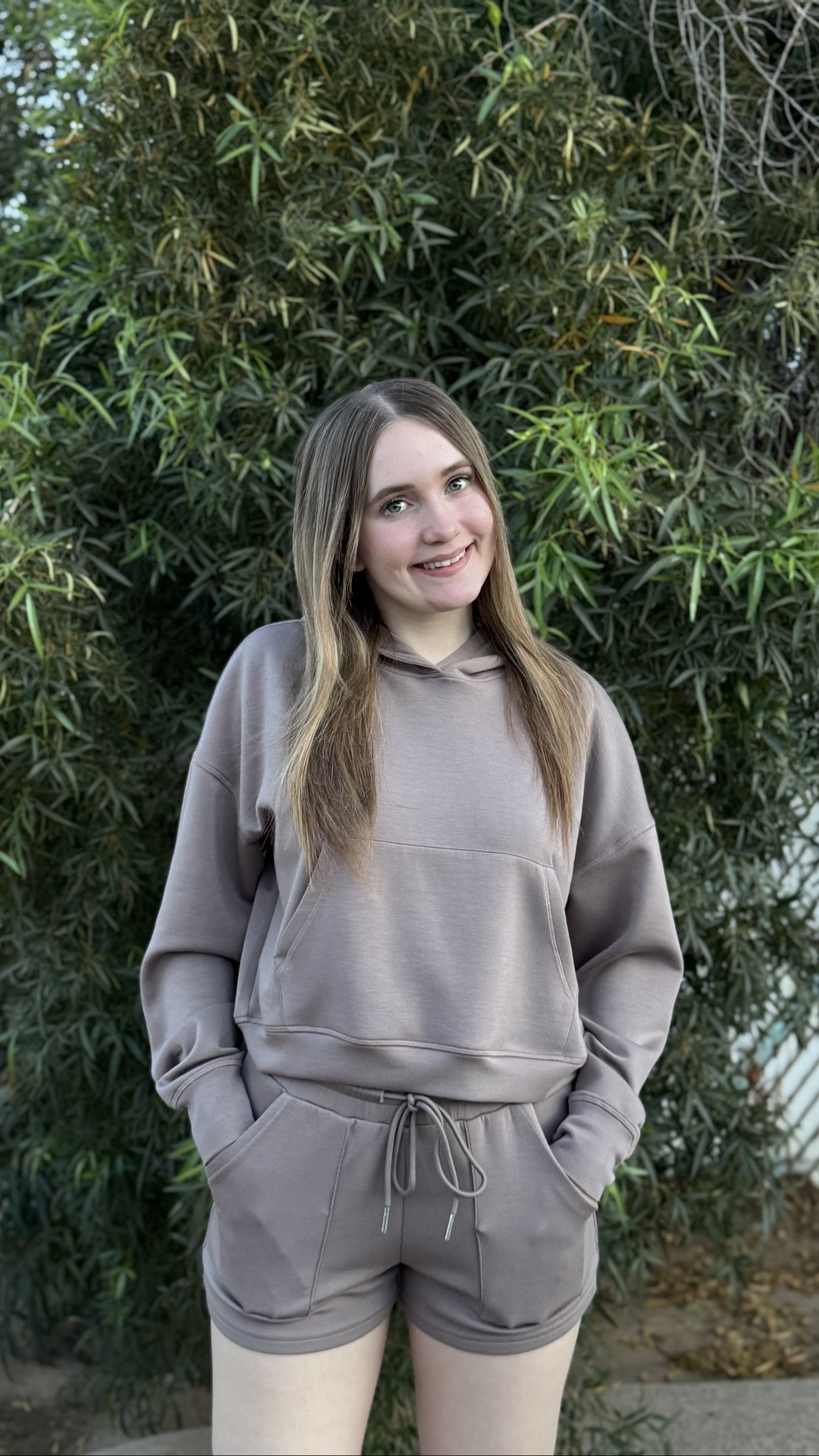 Comfy, cute, and effortless 🤍 This 2 piece scuba set is perfect for running errands, travel days, or just staying cozy while still looking put together. The oversized hoodie + matching shorts combo is seriously a must-have!

#LTKStyle #LTKFinds #ScubaSet #MatchingSet #ComfyStyle #CasualChic #EverydayOutfit #NeutralStyle #CozyOutfit #AthleisureWear #OOTD #FashionFinds #WeekendStyle #TravelOutfit #CuteAndComfy

#LTKootd #LTKU #LTKSaleAlert
