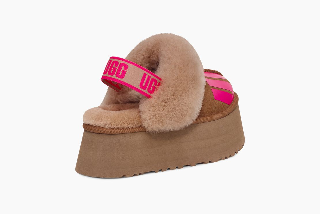 UGG® Funkette Broken Logo Slipper for Women | UGG® UK | UGG (UK)