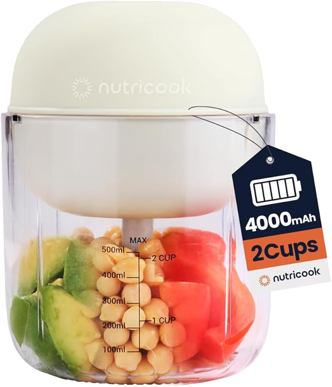 Choppi Cordless Electric Vegetable Chopper &amp; Mini Food Processor for Dicing, Shredding, Mincing, ... | Amazon (US)