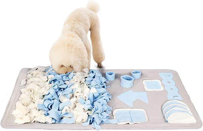 Snuffle Mat for Small Large Dogs Nosework Feeding Mat Easy to Fill and Machine Washable Training ... | Amazon (US)