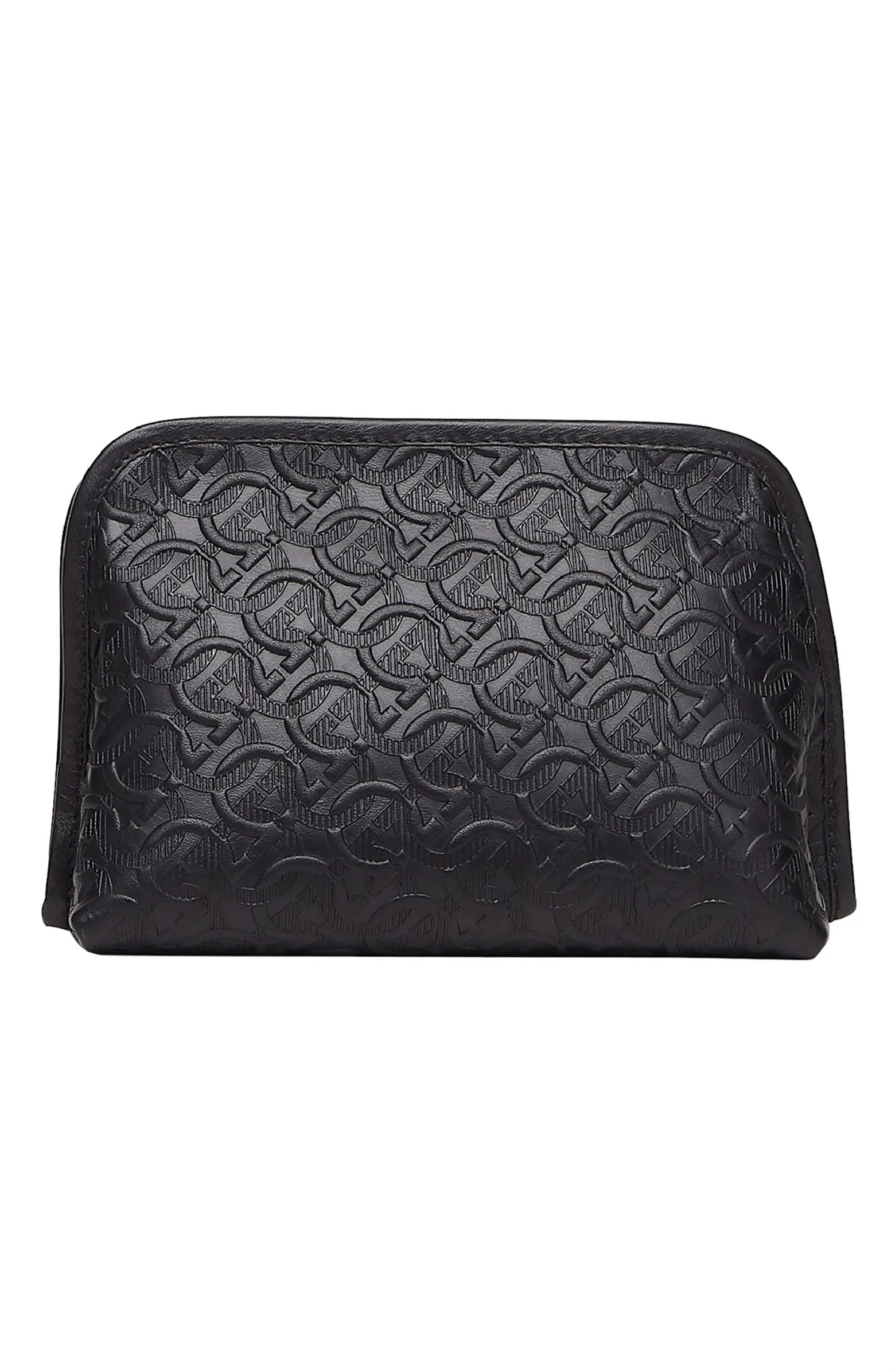 Salvatore Ferragamo Embossed Leather Dopp Kit | Nordstrom | Nordstrom