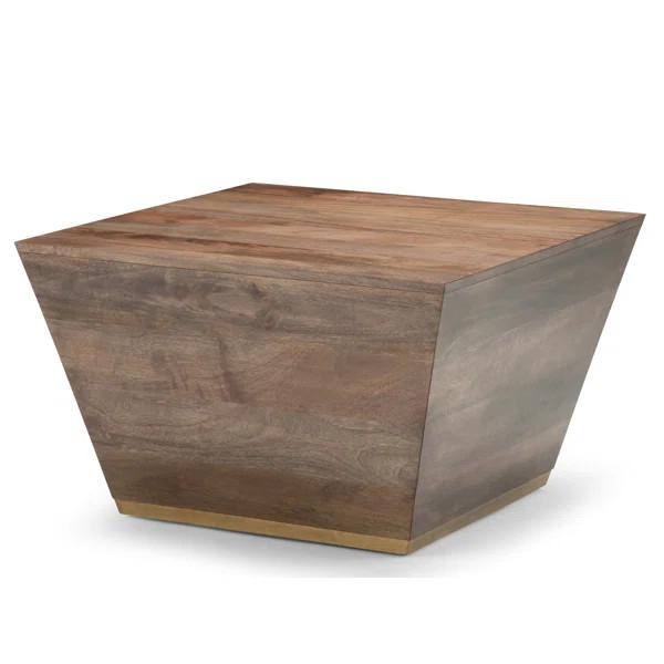 Puente Premium Material Pedestal Coffee Table | Wayfair North America