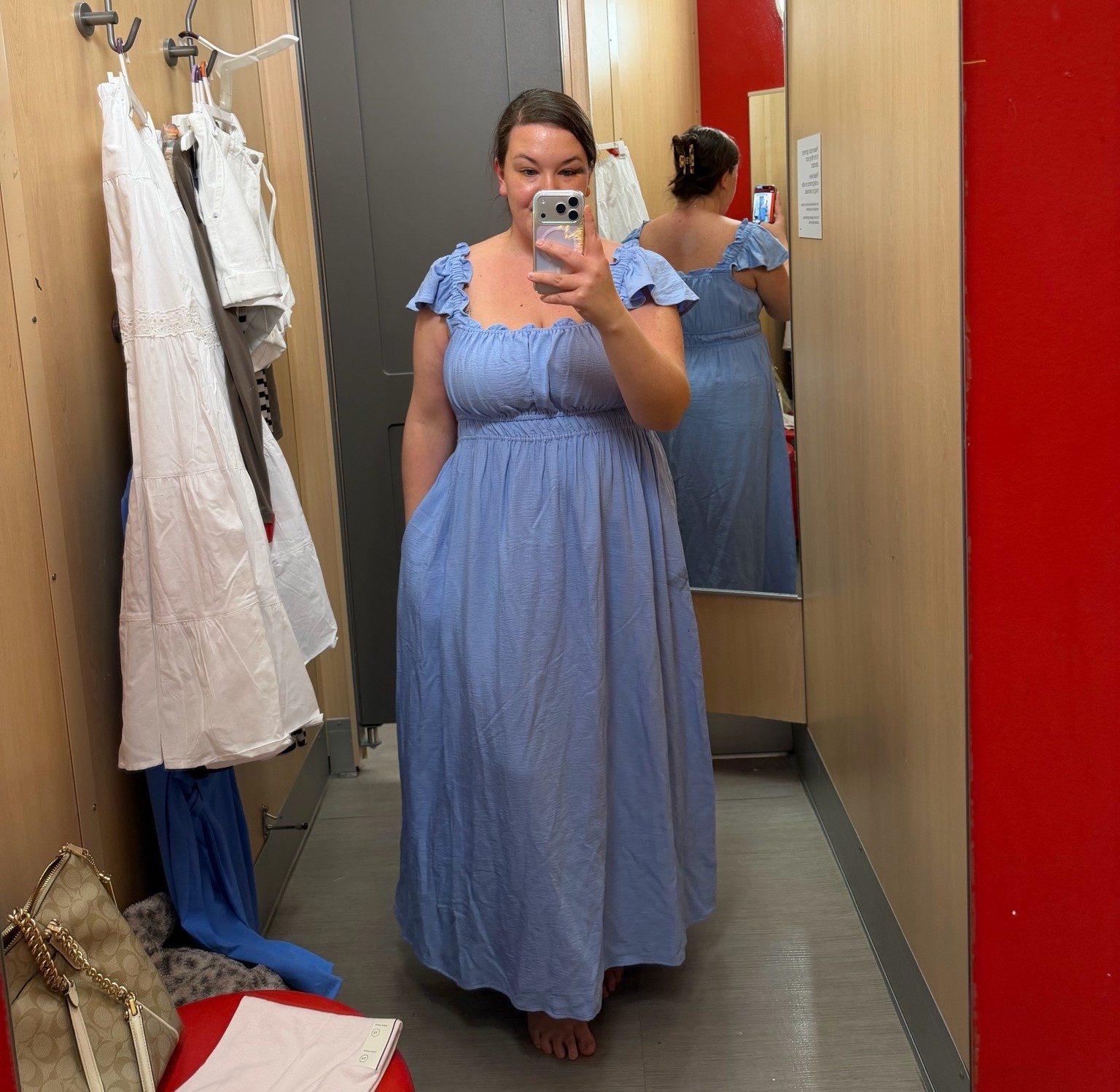 Pretty Blue DresS XL

#LTKootd #LTKMidsize