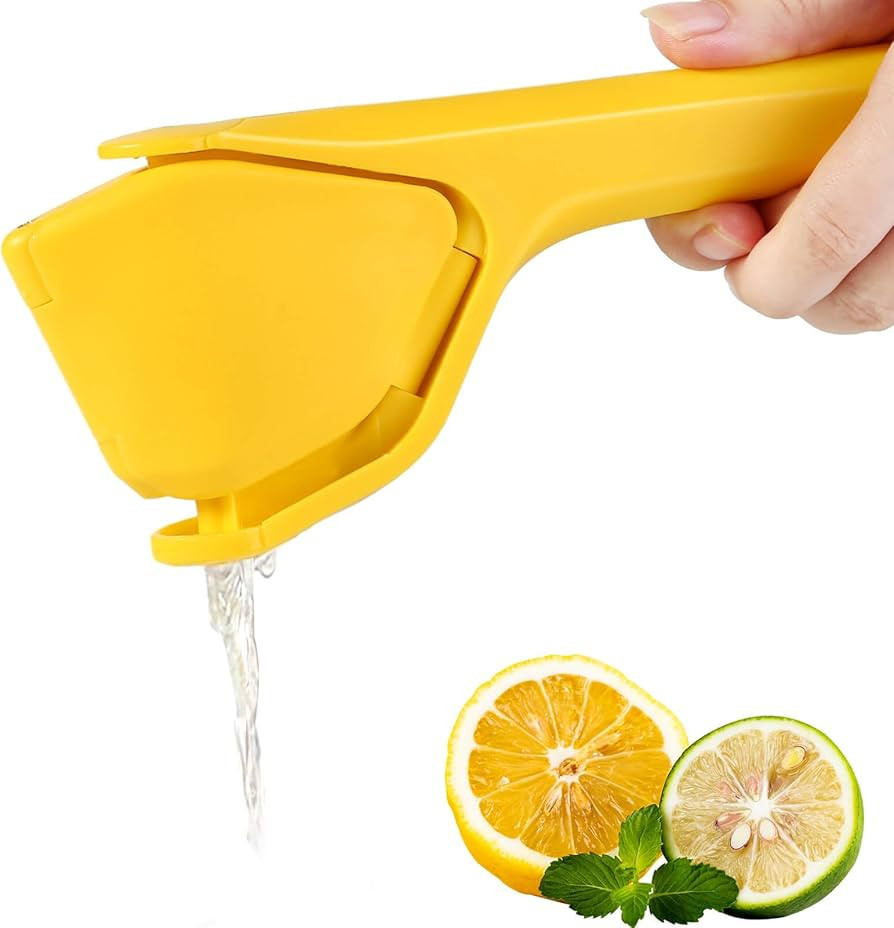 Lemon Squeezer, Effortless Manual Flat Lime Juicer Squeezer, Hand Citrus Press, Folds Design For ... | Amazon (US)