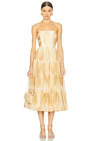 Summers Dress in Yellow Stripe | Revolve Clothing (Global)