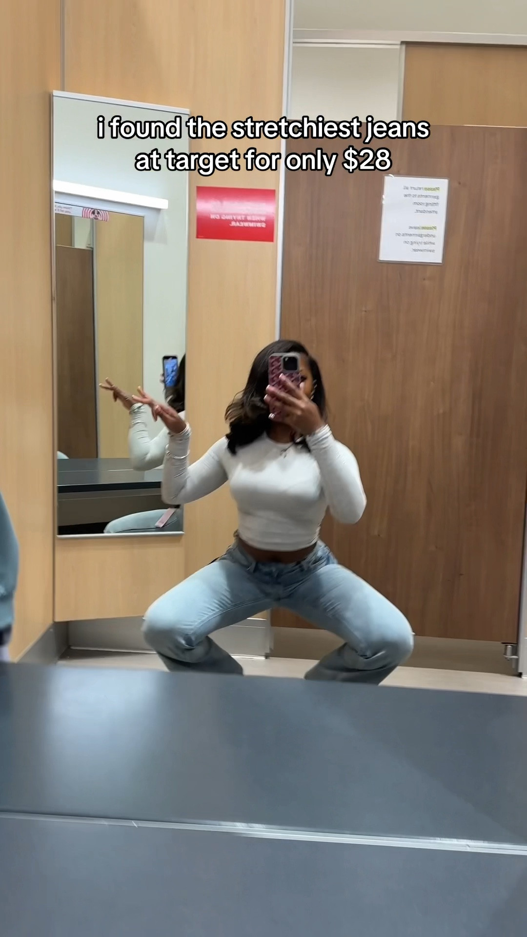 STRETCHIEST JEANS AT TARGET AND ONLY $28!!!

#LTKFindsUnder50 #LTKHoliday #LTKSaleAlert