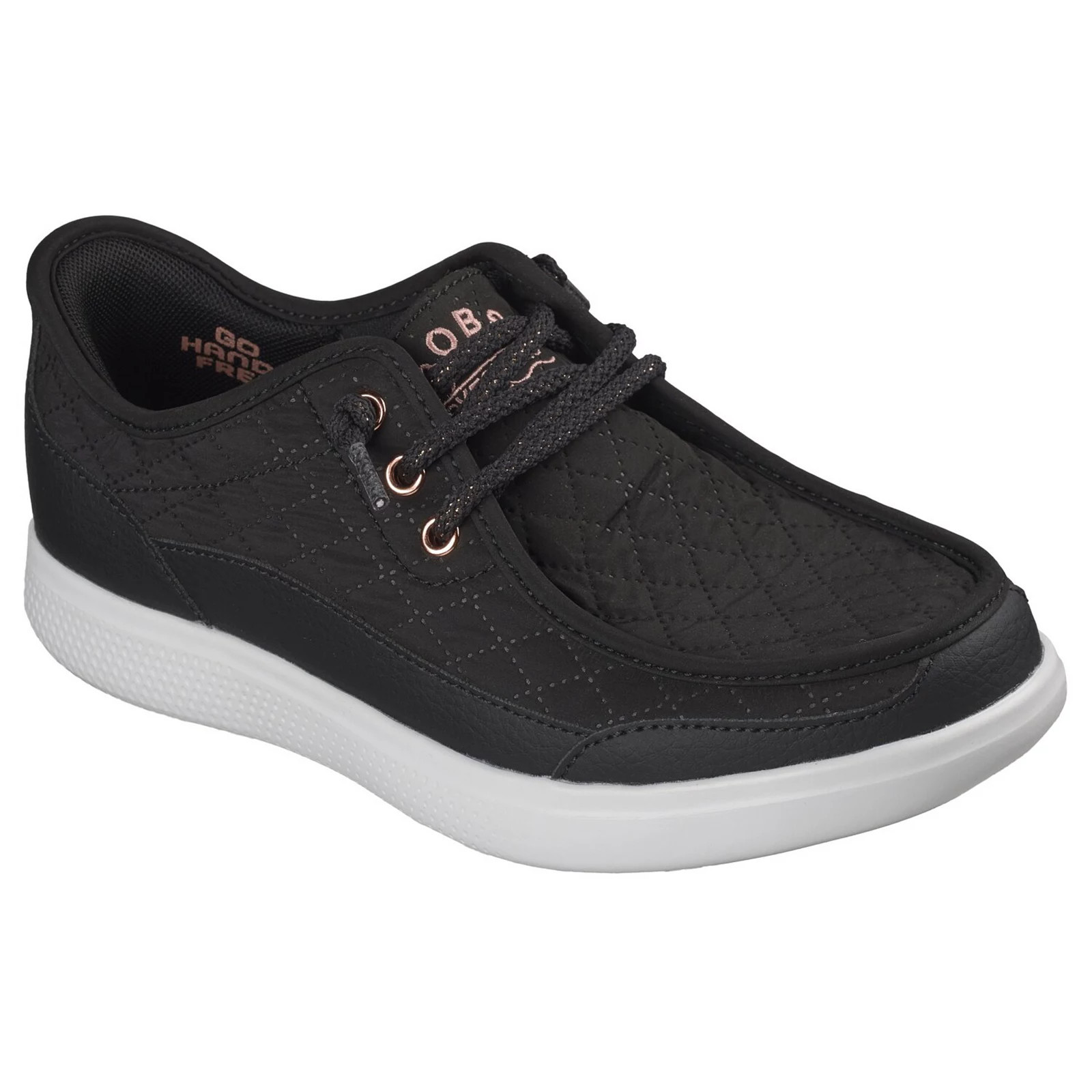 Skechers® Hands Free Slip-ins® Women's Cozy Fit® Lace-Up Sneakers, Size: 5.5, Black | Kohl's
