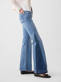 High Rise '70s Flare Jeans | Gap (CA)
