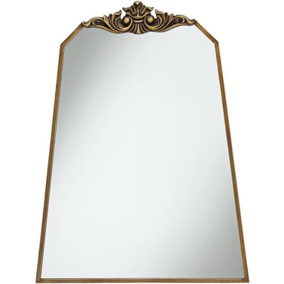 Noble Park Morrey 25 3/4" x 34 1/4" Crown Top Angled Wall Mirror | Target