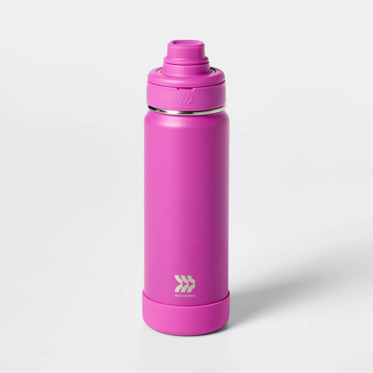 24oz Stainless Steel Vacuum Insulated Water Bottle Fuchsia - All In Motion™: Portable Drinkware | Target