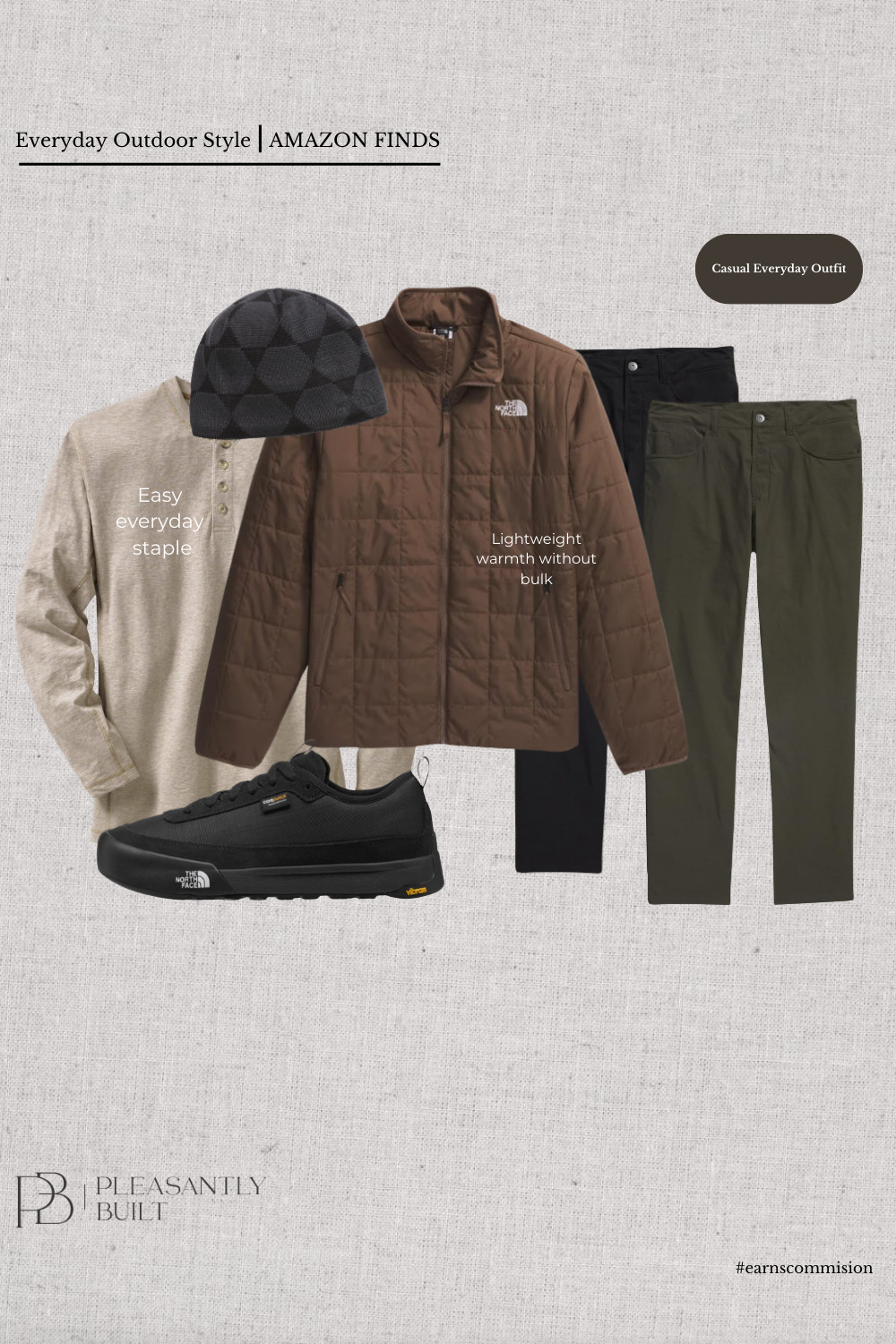 Upgrade your everyday style with these men’s casual outfits from Amazon featuring lace-up boots, quilted jackets, mock turtlenecks, classic jeans, tailored blazers, cozy crewneck sweaters, and versatile sneakers. These effortless outfit ideas combine comfort and style, making them perfect for work, weekend errands, date nights, or casual events. Whether you’re building a capsule wardrobe or looking for affordable men’s fashion finds, these Amazon men’s clothing staples make it easy to create polished everyday looks.#mensfashion #mensstyle #menscasualstyle #mensoutfits #amazonmensfashion #amazonfashionfinds #menswear #casualmenswear #menswardrobe #mensstyleinspo #mensoutfitideas #mensfallfashion #menswinterstyle #everydaymenswear #mensboots #menssneakers #mensjackets #mensblazers #menssweaters #affordablemensfashion #pleasantlybuilt 

 #LTKWorkwear #LTKTravel #LTKMens