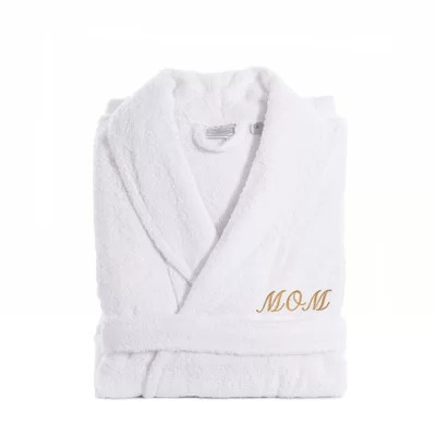 Cloth for Mom 100% Cotton Terry Cloth Bathrobe | Wayfair North America