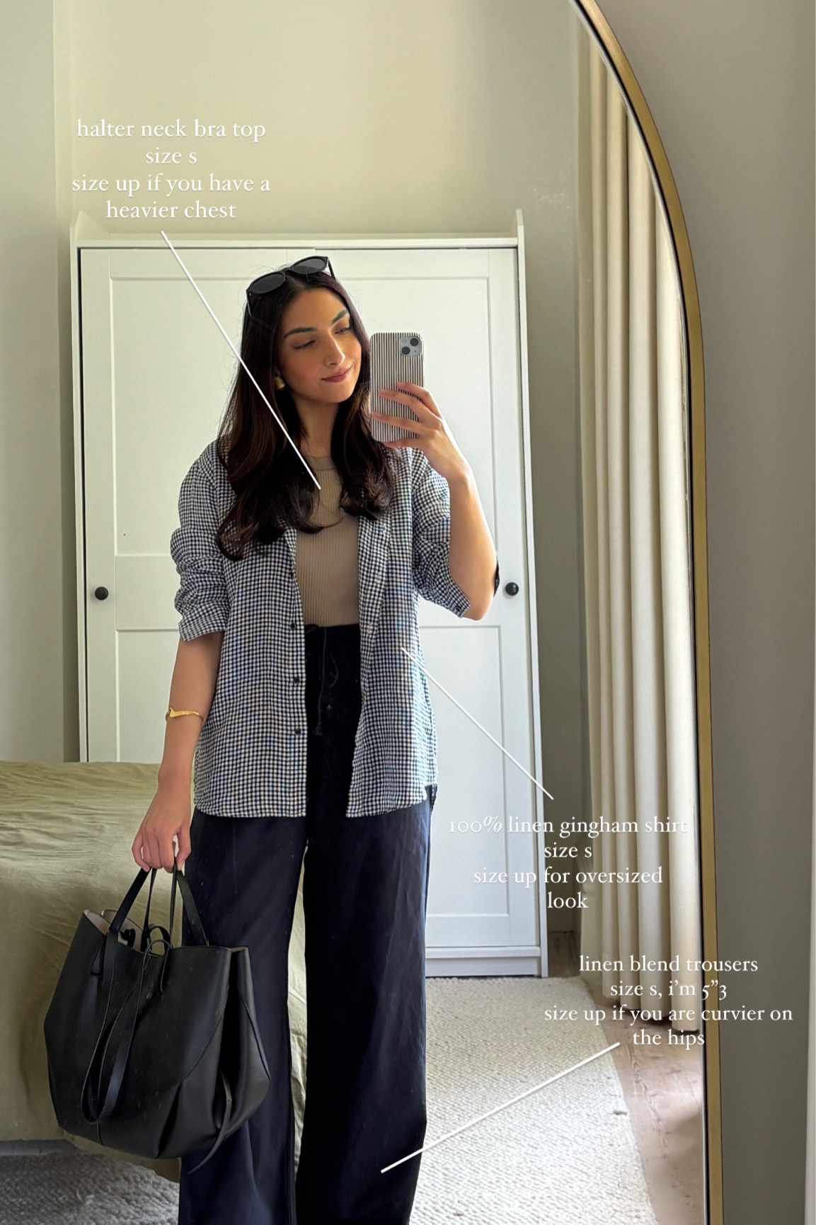 uniqlo, modest fashion, summer fashion, linen shirt, cotton shirt, linen blend trouser, stripe trouser, wide leg linen trouser, bra top, vest top

#LTKfindsunder50 #LTKSeasonal #LTKeurope