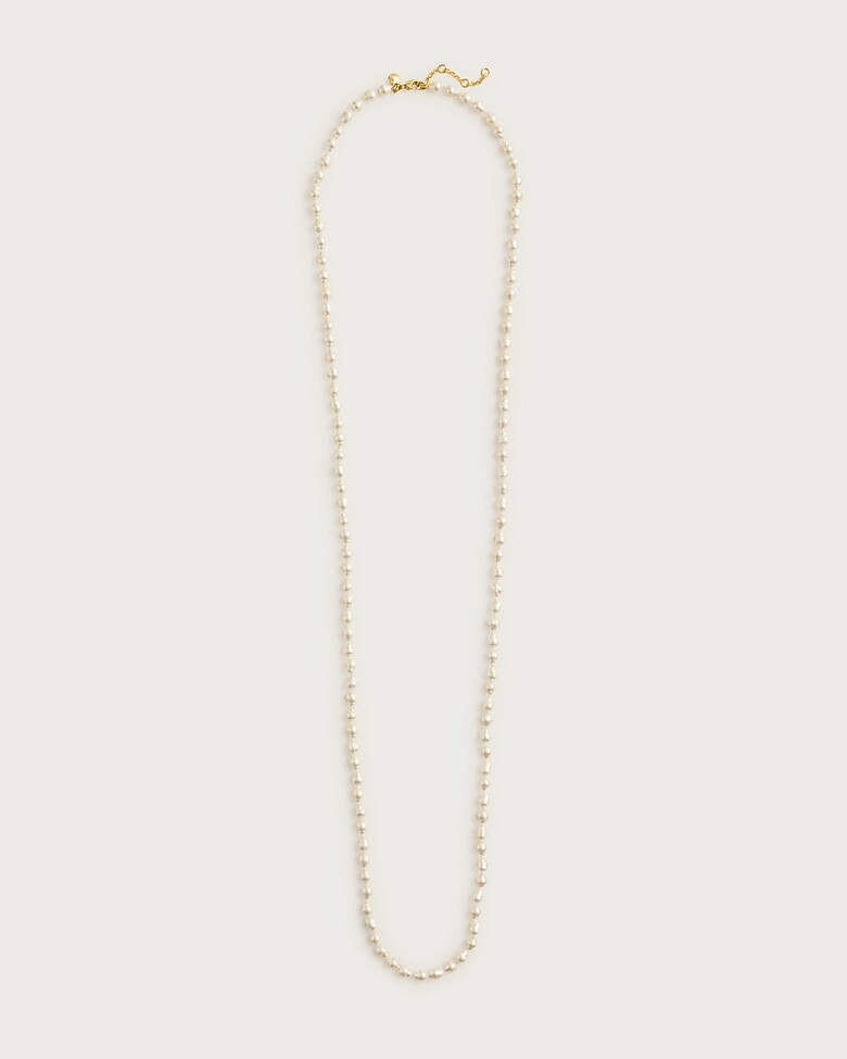 Long faux-pearl necklace | J. Crew US