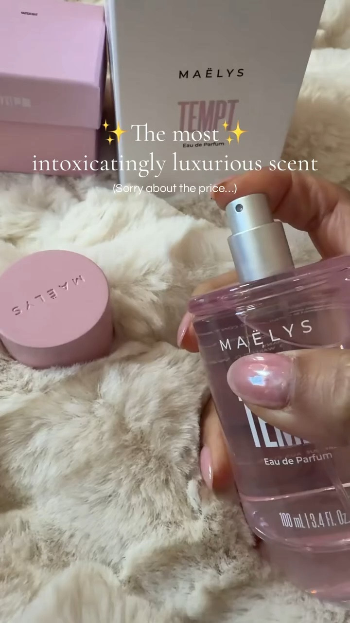 New scent obsession ✨ This Maelys perfume is fresh, a little sweet, and the kind of fragrance that gets compliments all day. Linked in my LTK. 💛

#LTKBeauty #LTKselfcare #LTKgrwm