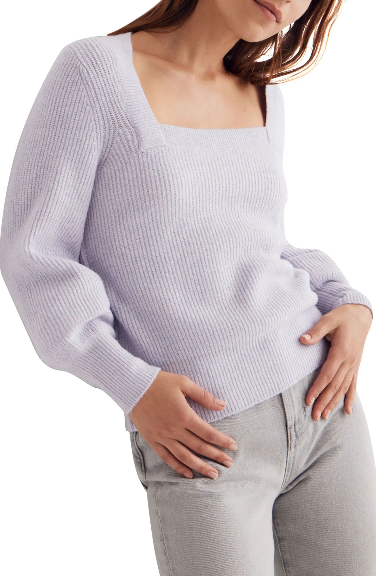 Melwood Square Neck Coziest Yarn Pullover Sweater | Nordstrom