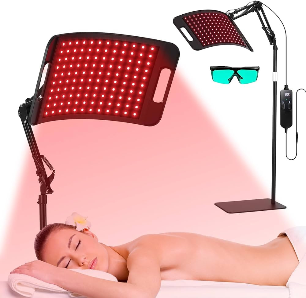 Red Light Therapy for Body face-660nm 850nm Infrared Light Therapy Panel 3 in 1 Led Bead red lamp... | Amazon (US)