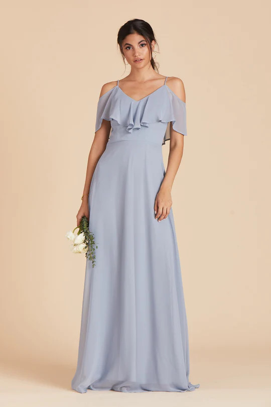 Jane Convertible Dress - Dusty Blue | Birdy Grey