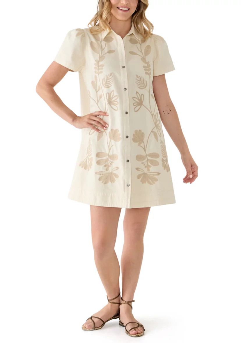 Women's Embellished Denim Dress | Belk
