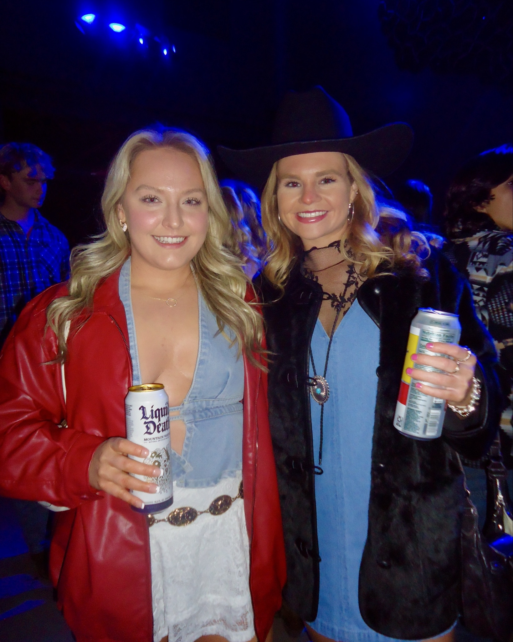 Hudson Westbrook Concert Outfit (black fur coat, blue denim dress, black lace undershirt, bolo tie, black western hat)

Black boots are from Durango and bolo tie is from Outpost Western Store

#LTKFindsUnder50 #LTKSeasonal #LTKStyleTip