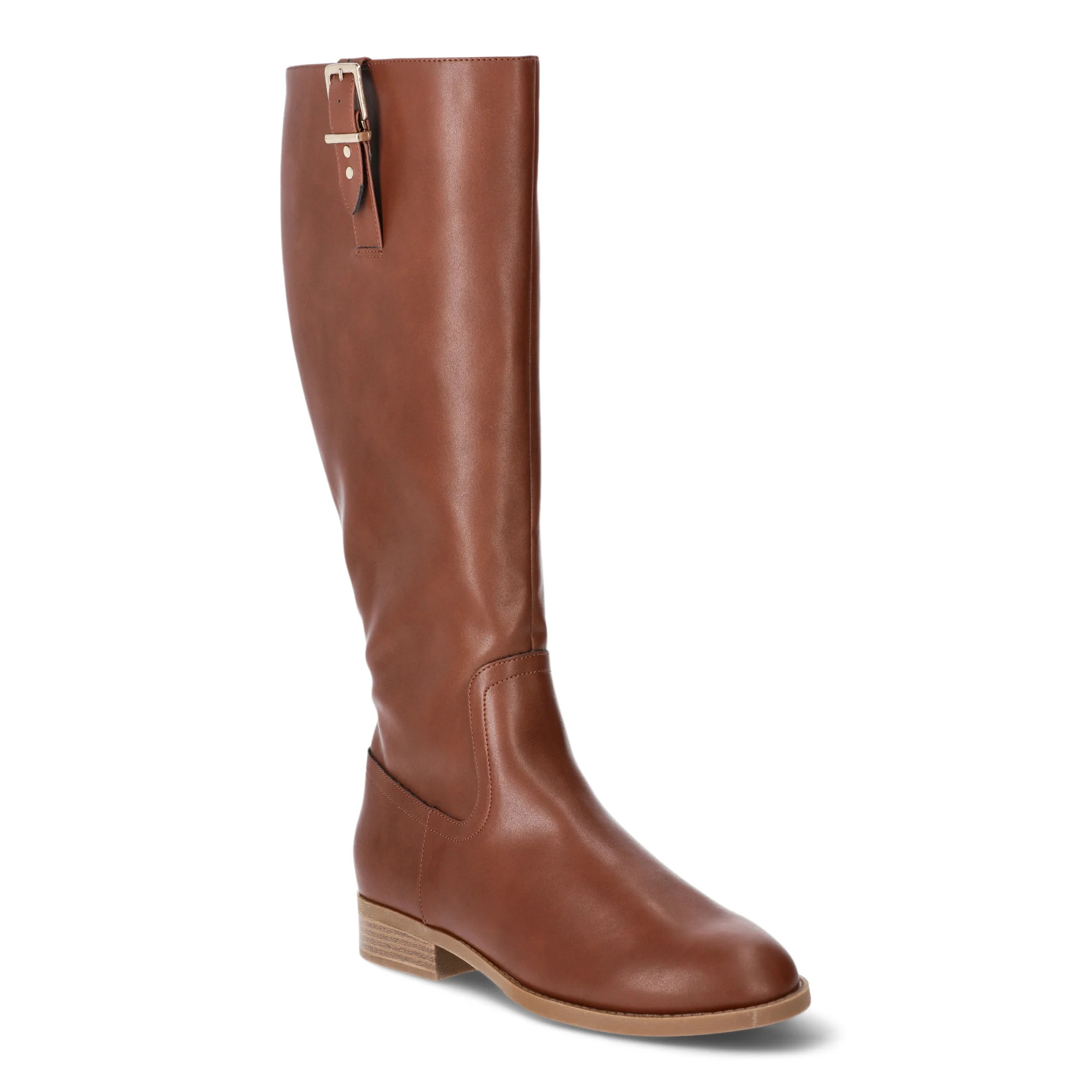 Time and Tru Women's Riding Boots, Wide Width Available | Walmart (US)