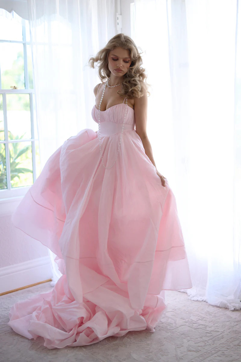 The Baby Soft Roman Holiday Gown | Selkie Collection