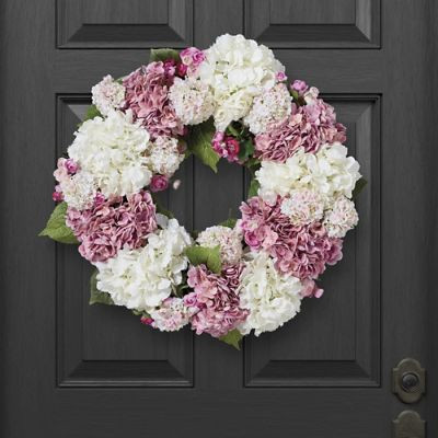 English Gardens Hydrangea Wreath | Frontgate