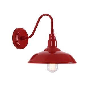 Hoffman 1 Light Outdoor Lantern (Red) | Bed Bath & Beyond