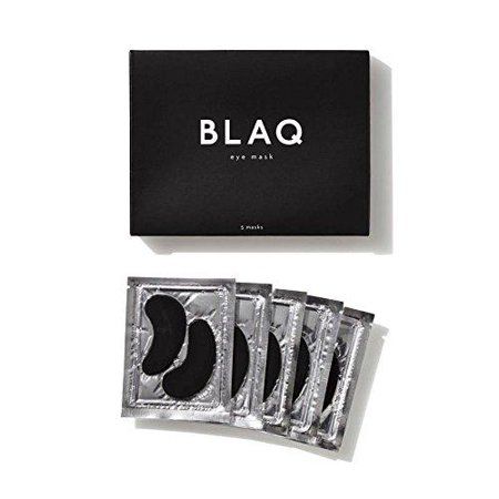 Activated Charcoal Eye Mask with HydroGel by BLAQ - Depuffing Eyes & Dark Circles Removing, Natural  | Walmart (US)