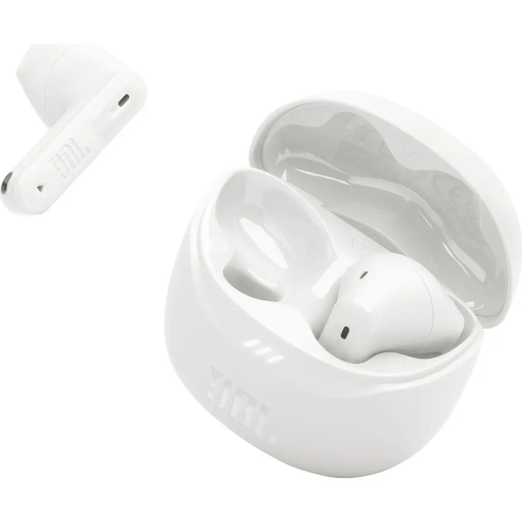 JBL Tune Flex 2 True Wireless Noise Cancelling Earbuds in White at Nordstrom | Nordstrom