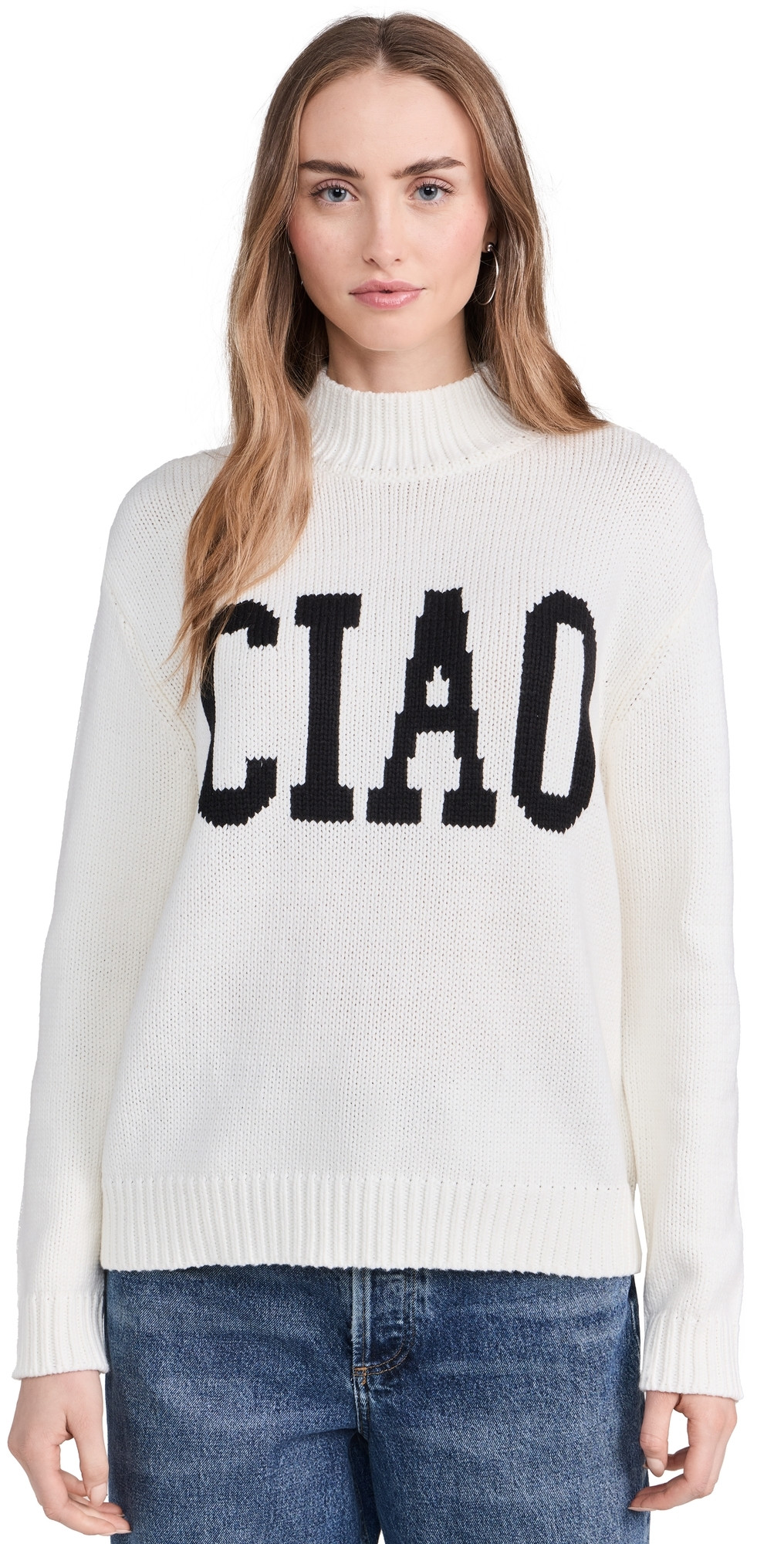 Z Supply Ciao Intarsia Sweater Sandstone L | Shopbop