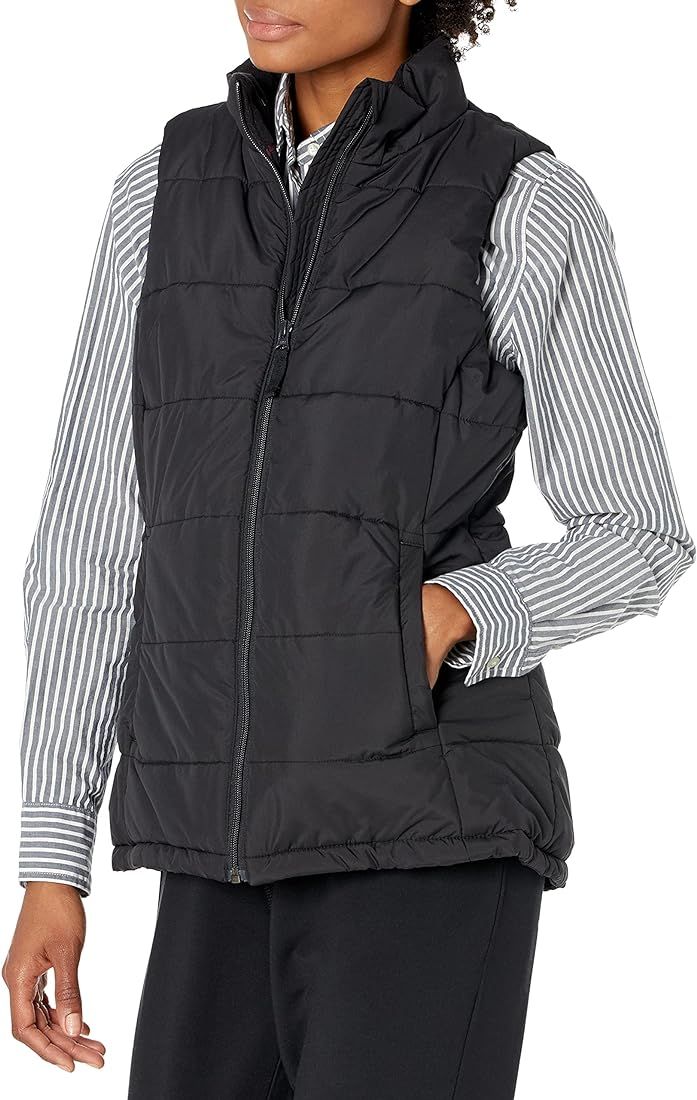 Amazon Essentials Women's Mid-Weight Puffer Vest | Amazon (US)