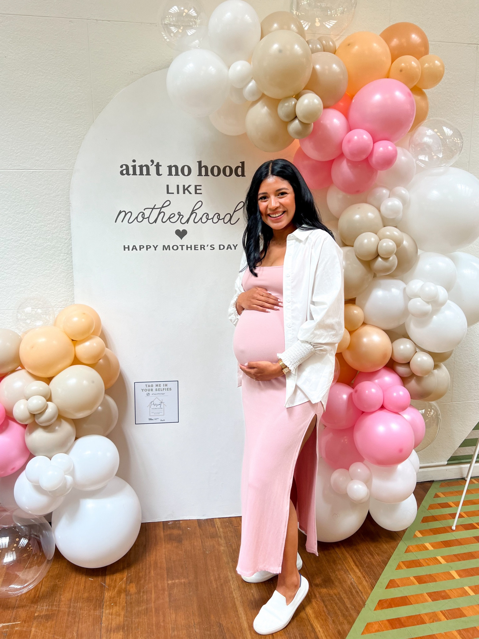 Another comfy bump friendly stretchy dress 😍 wearing a small in the dress and button upp

#LTKStyleTip #LTKBump