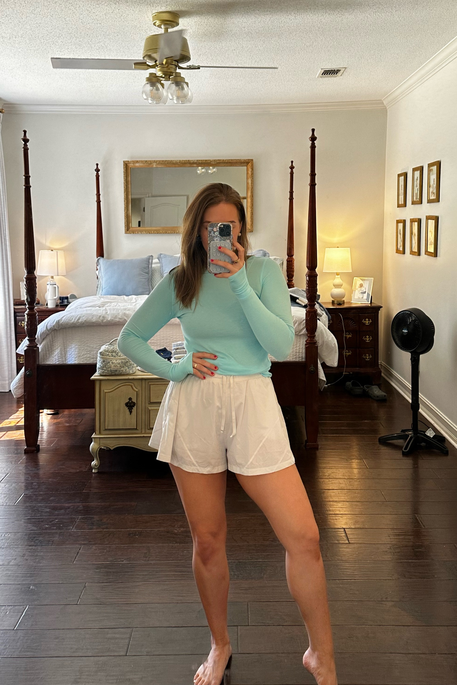 Saturday casual OOTD all Walmart 🩵