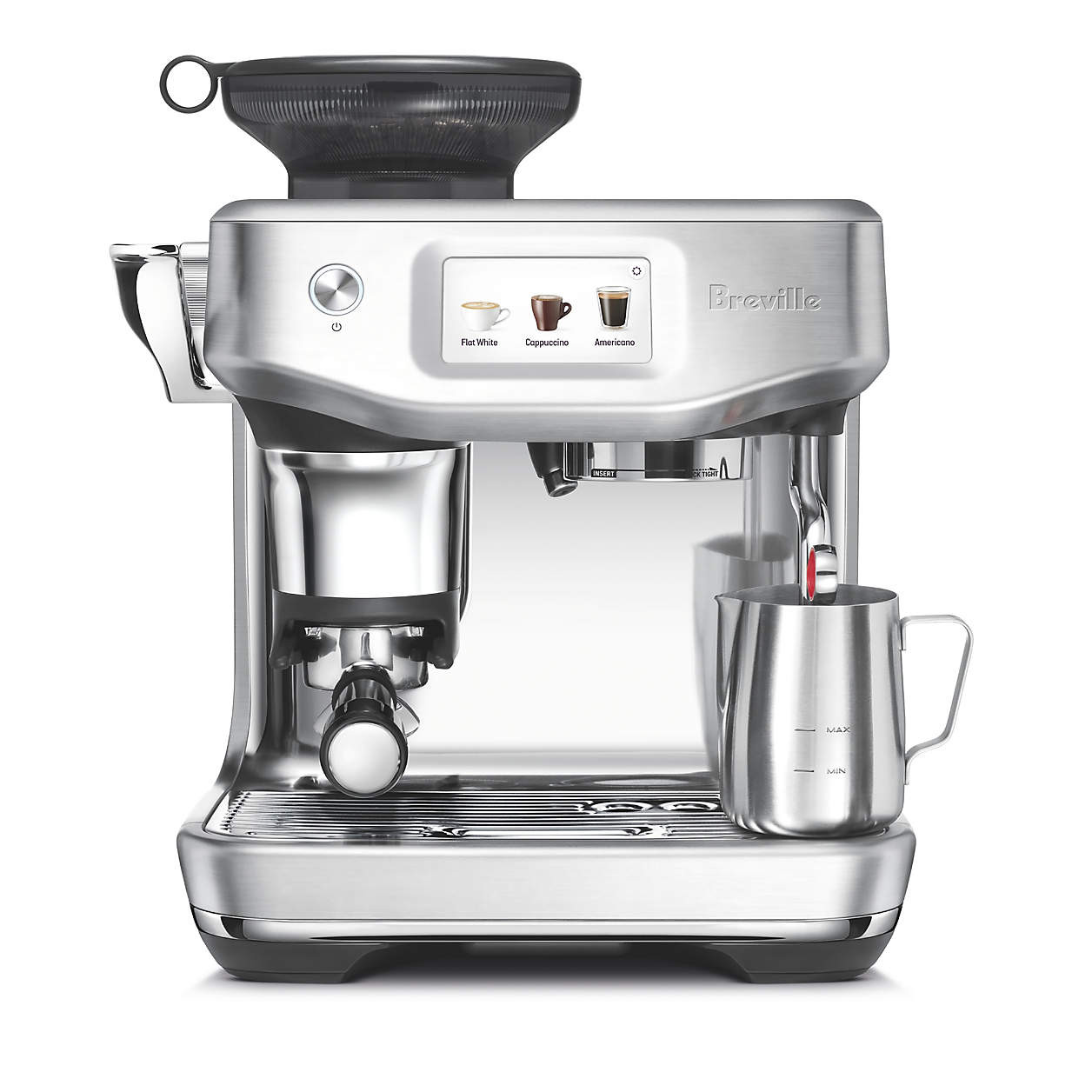 Breville Barista Touch Impress Espresso Machine + Reviews | Crate & Barrel | Crate & Barrel