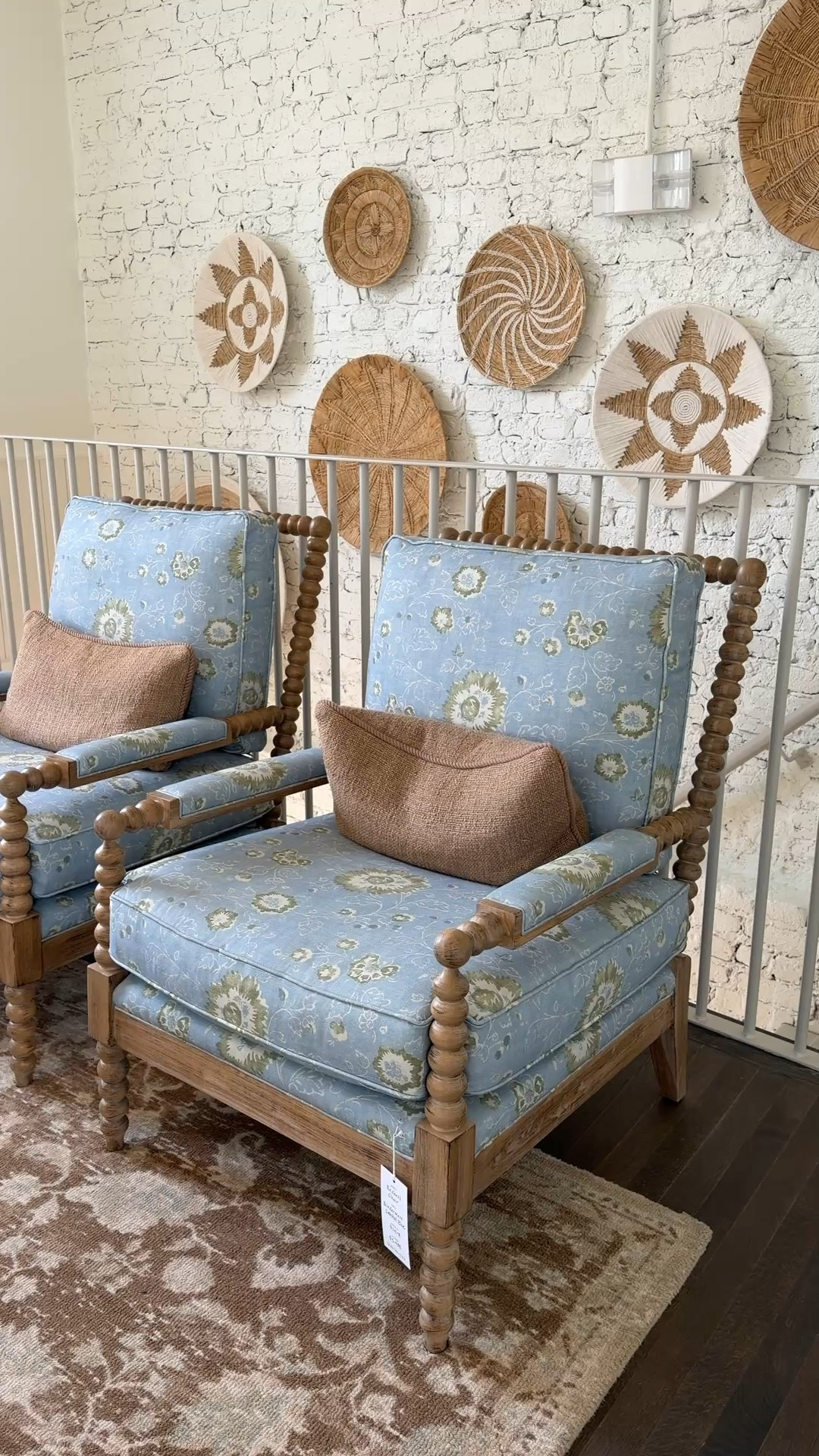 Such a striking accent chair! 🩵 The Beckett Chair from Serena & Lily, shown here with the Driftwood frame and Windermere Linen in Coastal Blue, features a bold patterned fabric that instantly adds character to a space. ✨ The tailored silhouette keeps it classic while the print brings a fun pop of personality. 🙌🏻 A beautiful statement chair for a living room, bedroom, or reading nook. 📖 Also available in many other fabrics and prints to customize your look. Linked it here! 💫 #serenaandlily #accentchair #sidechair

#LTKSaleAlert #LTKHome