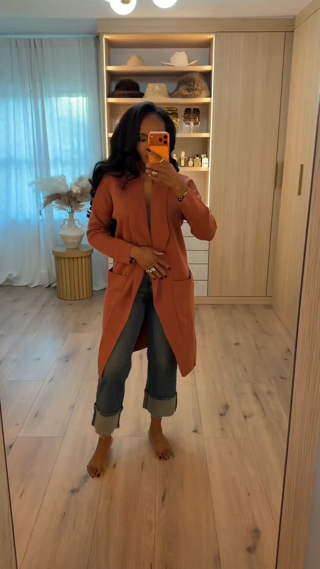 easy layers that still feel polished — this cardigan has that soft, slightly structured feel that instantly elevates simple amazon denim. cozy, minimal, and so easy to throw on while still looking put together.

it’s one of those everyday combos that works without effort and feels just as good as it looks.

perfect for school drop-offs, casual outings, weekend errands, and everyday winter style.

📏 Sizing:
Cardigan (Small) • Jeans (27 Long)
📏 Measurements: 5’4” • 138 lbs • 34D • 27” waist • 40” hips

cozy layered outfit ideas, walmart cardigan look, amazon denim outfit inspo, casual winter style, neutral everyday outfits, elevated basics for women

everything linked below for easy shopping

follow me on instagram and youtube @kirasfashionfinds

#LTKootd #LTKPetite