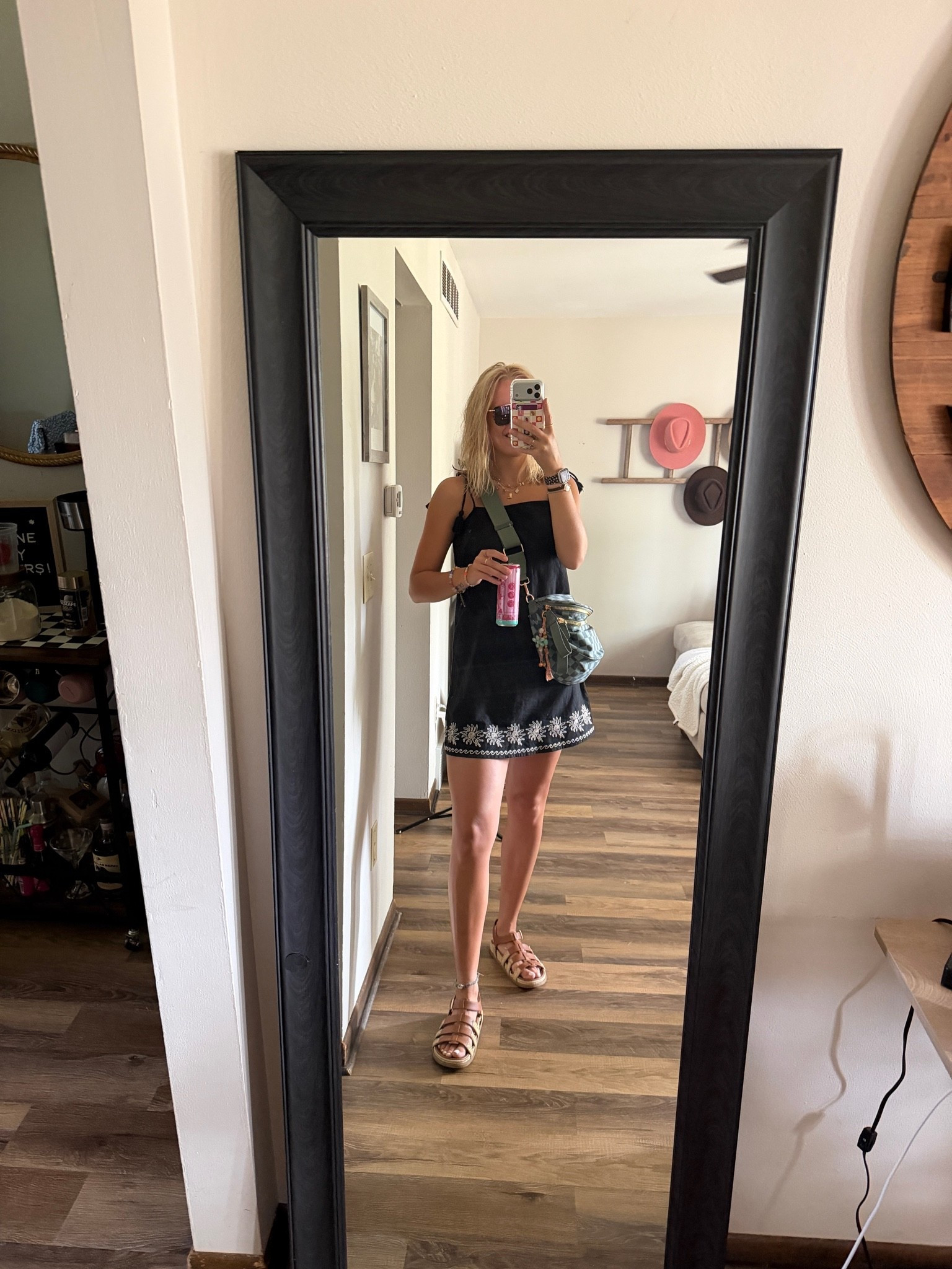 Tonight’s OOTD from @Target!!! — 07.01.26🖤🤍

size small in black dress from @Target 
size 8 in brown sandals from @Target 
size medium (I think idk i’ll have to double check lol) in light pink strapless bra from @Target 
checkered crossbody & sunglasses are both from Amazon

Target finds, Target deals, Target dresses, summer dresses, summer deals, trending dresses, sweater dresses, fun dresses, hot deals, Target sandals, Target shoes, brown sandals, outfit of the day, beach outfits, beach dresses, summer sundress, Amazon finds, Amazon crossbody bags, green bags, amazon sunglasses

#LTKootd #LTKSaleAlert #LTKSeasonal
