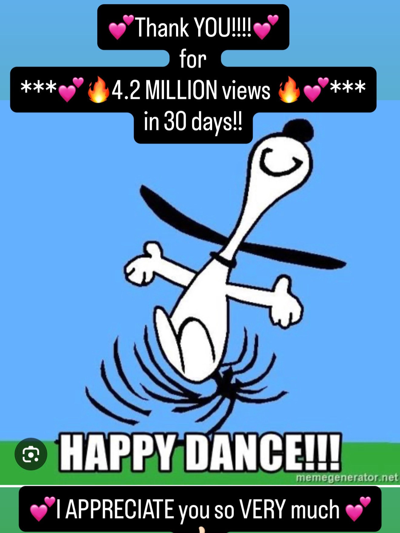 From my heart to yours. I’m honored 🔥4.2 million 🔥visited my page in the past 30 days!! Thank each of you for your time. I promise to keep making interesting creator content. I want to influence you to do you!! Be you!! Why not? If you have suggestions let me know 💕#fyp #trending #viral #influencer #video

#LTKOver40 #LTKselfcare #LTKootd