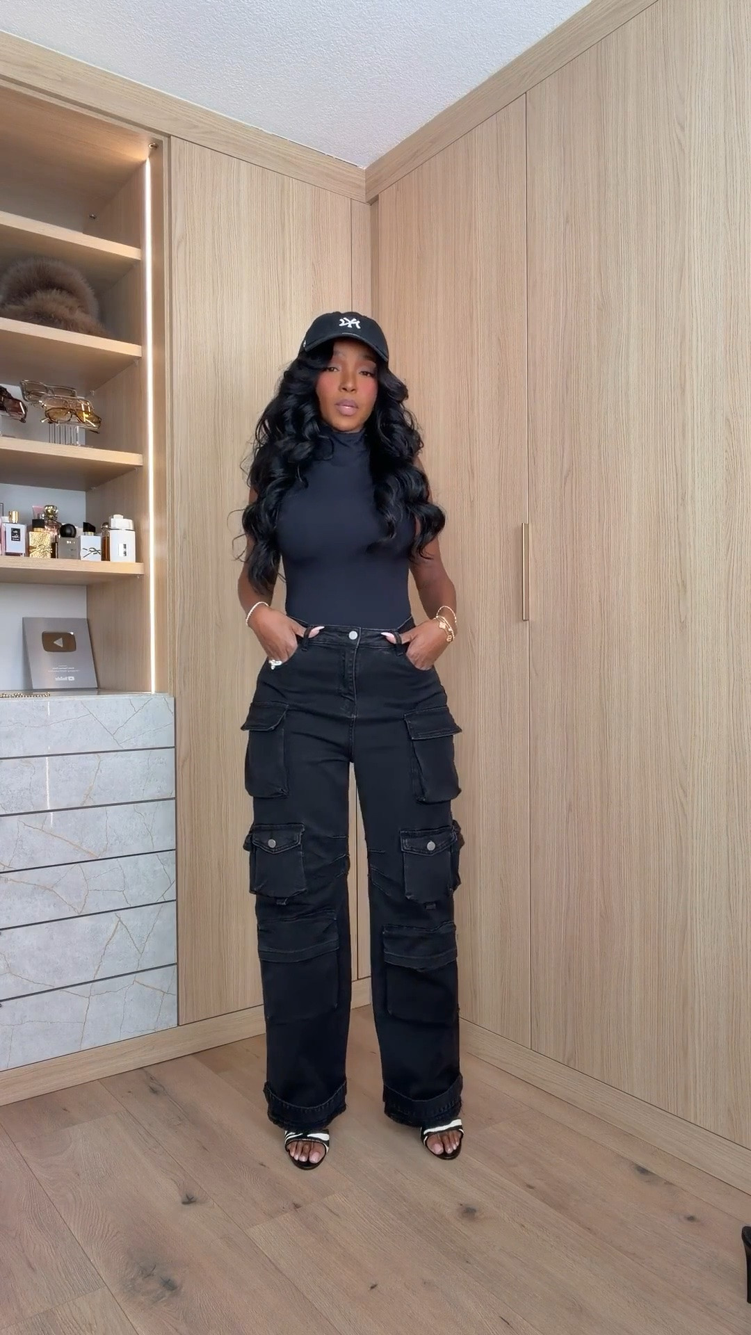 Black denim outfit✨ Everything from this look is linked below. 👇🏽    

Wearing: Size Small | 5’4” | 140 lbs | Denim 2 Long

📲   Download the FREE LTK app & follow me (@kirasfashionfinds) to shop all my daily finds.  #LTKootd #LTKPetite #LTKU