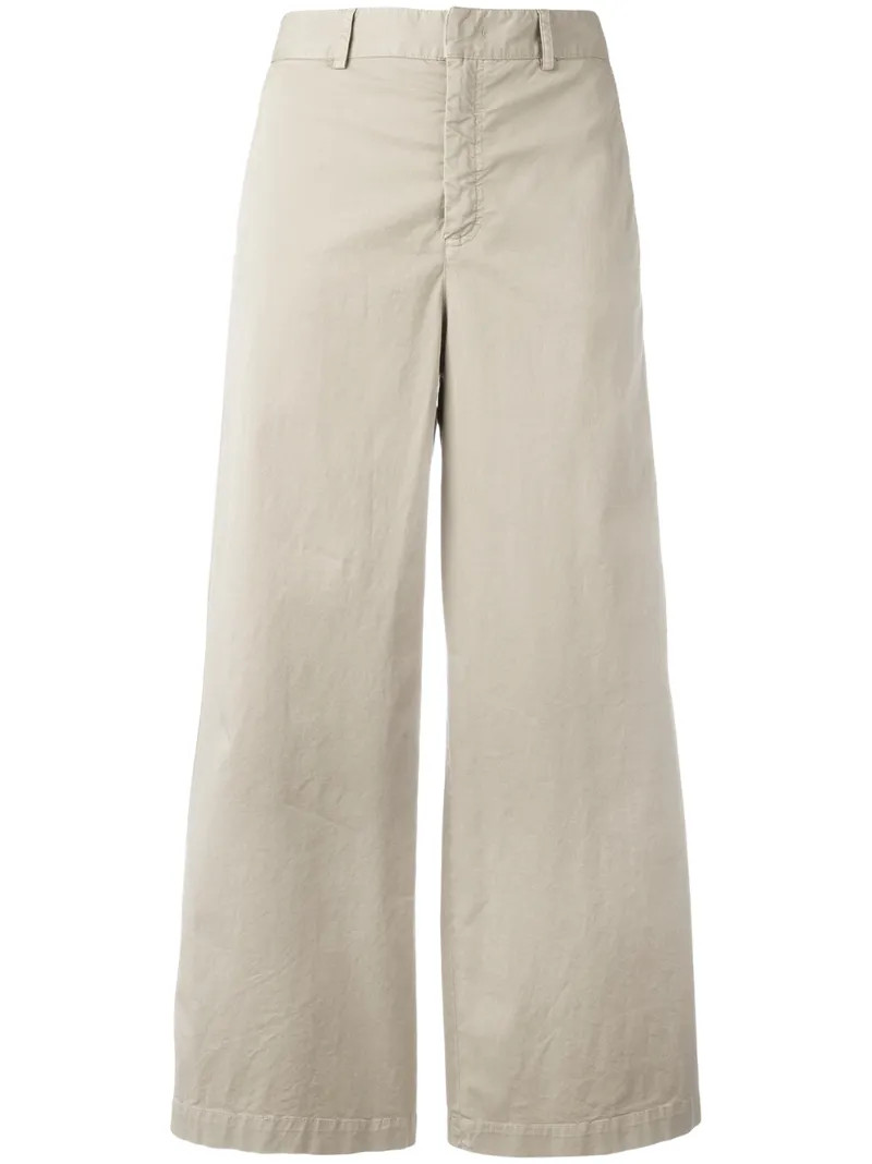 Red Valentino Wide-Leg Cropped Trousers | Farfetch EU